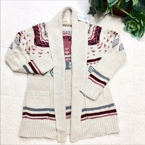 Pink Republic Long Sleeve‎ Open Cardigan Sz XS